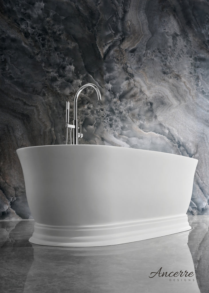 Heritage 70.9 Inch Freestanding Solid Surface Bathtub