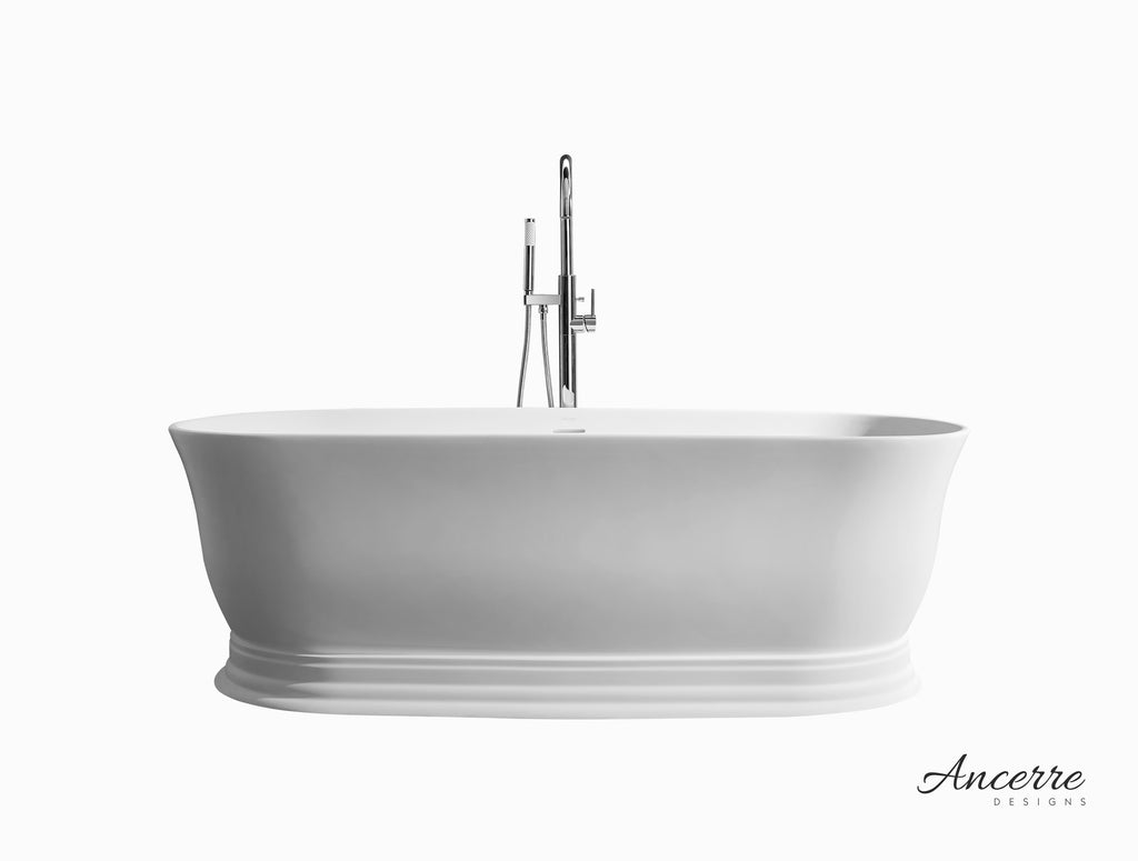 Heritage 70.9 Inch Freestanding Solid Surface Bathtub