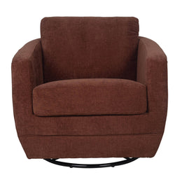 Baltimo Swivel Glider, Deep Rust