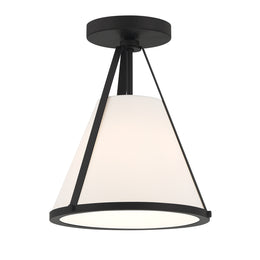 Fulton 1 Light Semi Flush