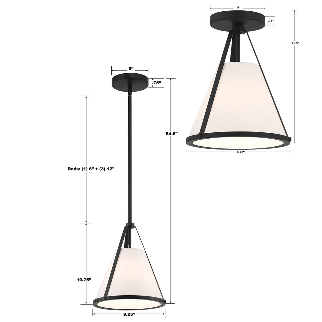 Fulton 1 Light Mini Pendant