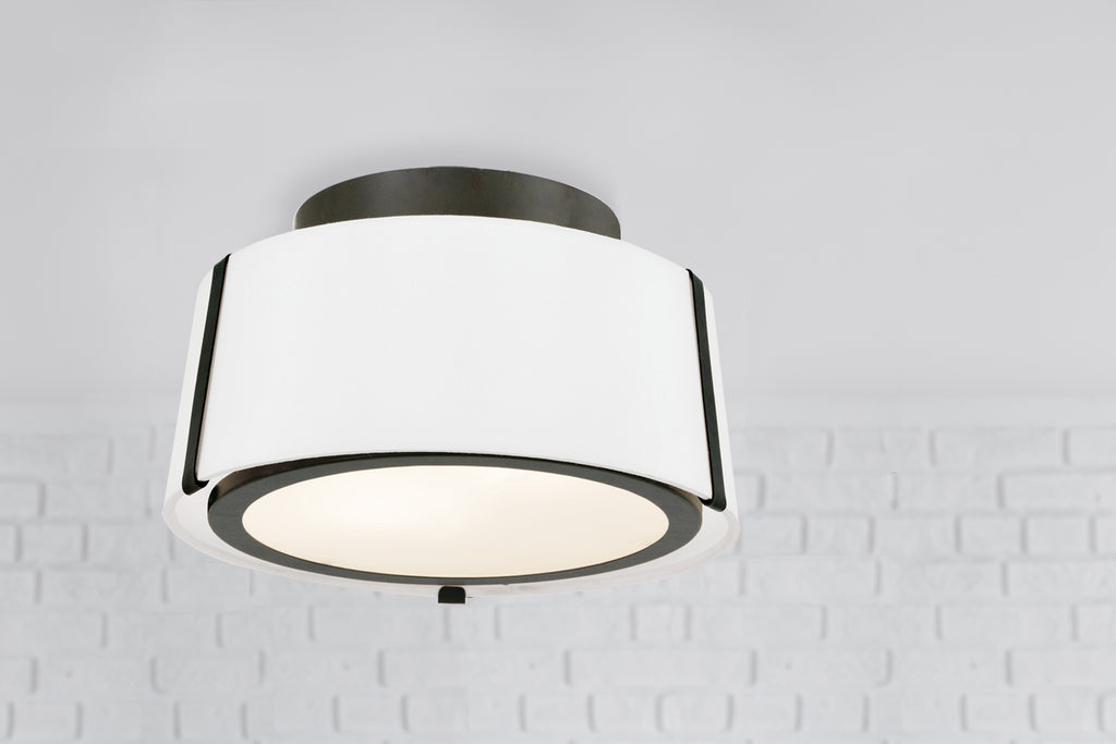 Fulton 2 Light Semi Flush