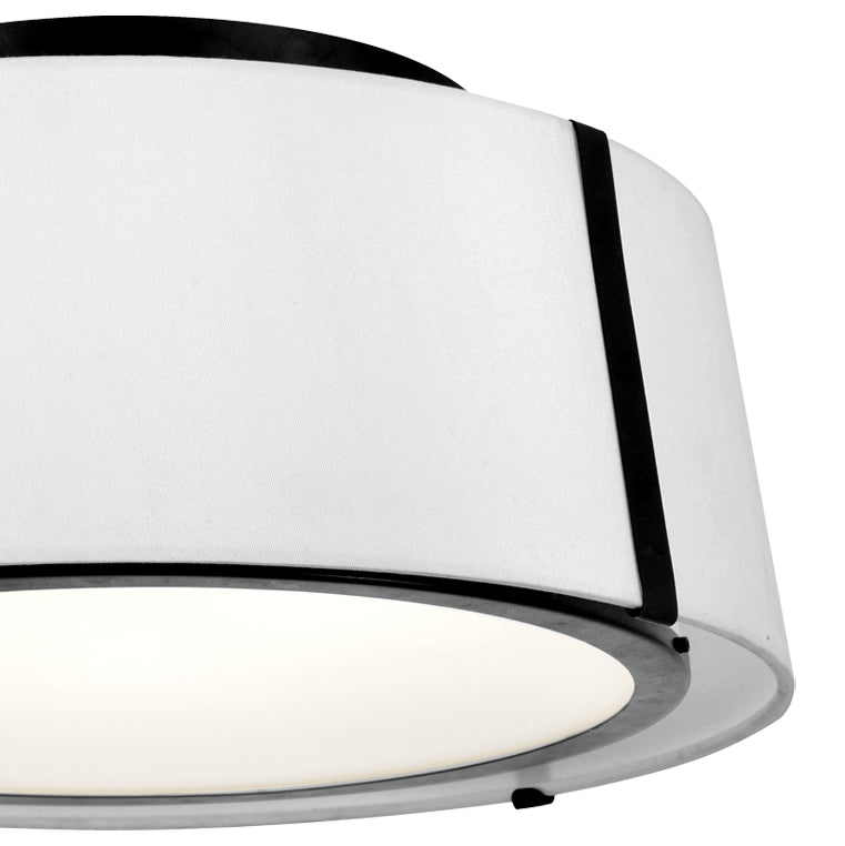 Fulton 3 Light Semi Flush