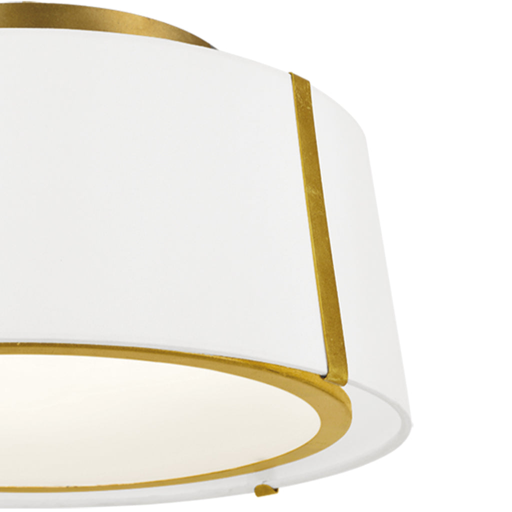 Fulton 3 Light Semi Flush