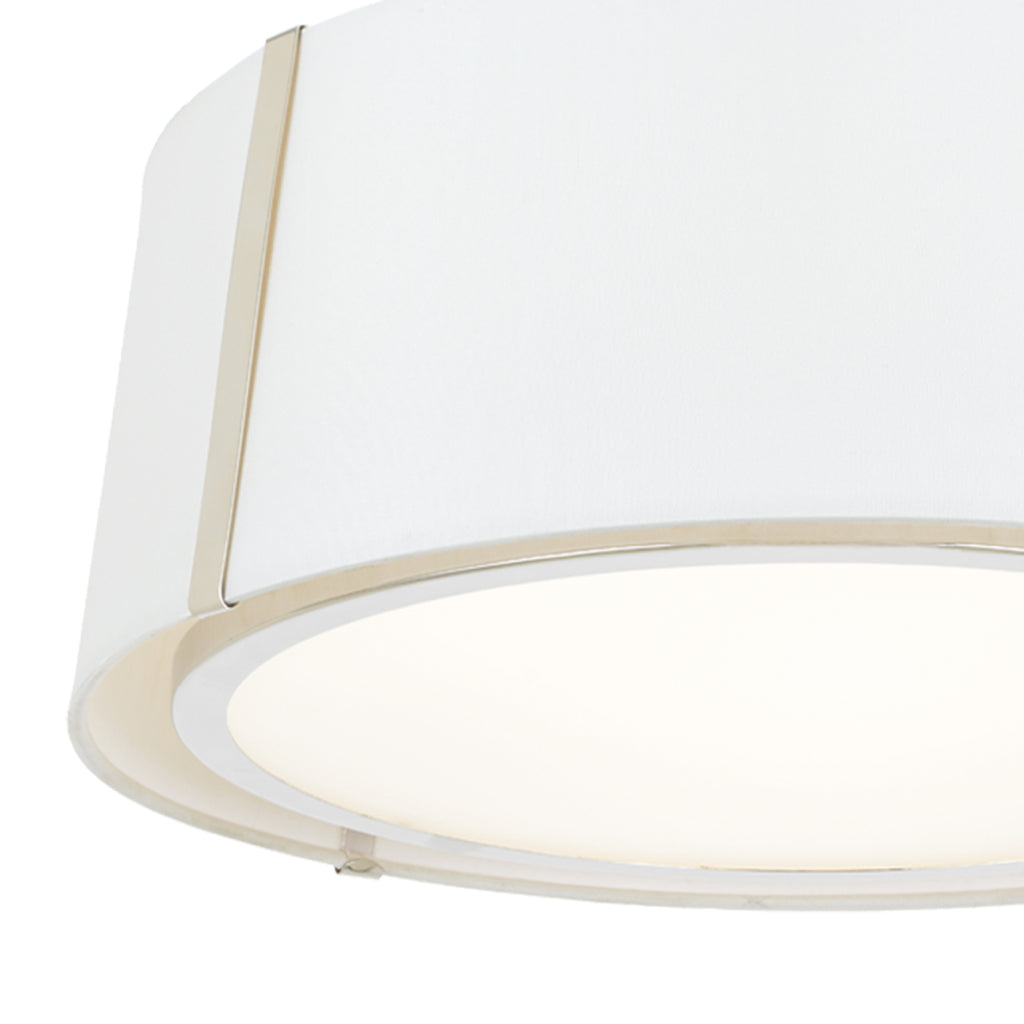 Fulton 3 Light Semi Flush