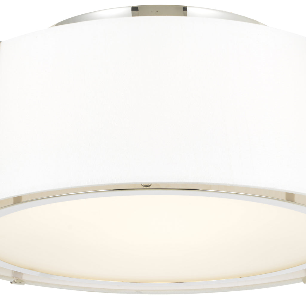 Fulton 3 Light Semi Flush