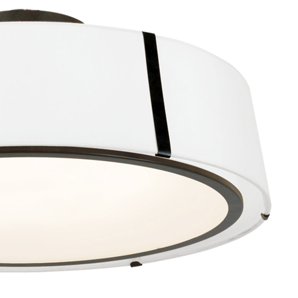 Fulton 6 Light Semi Flush