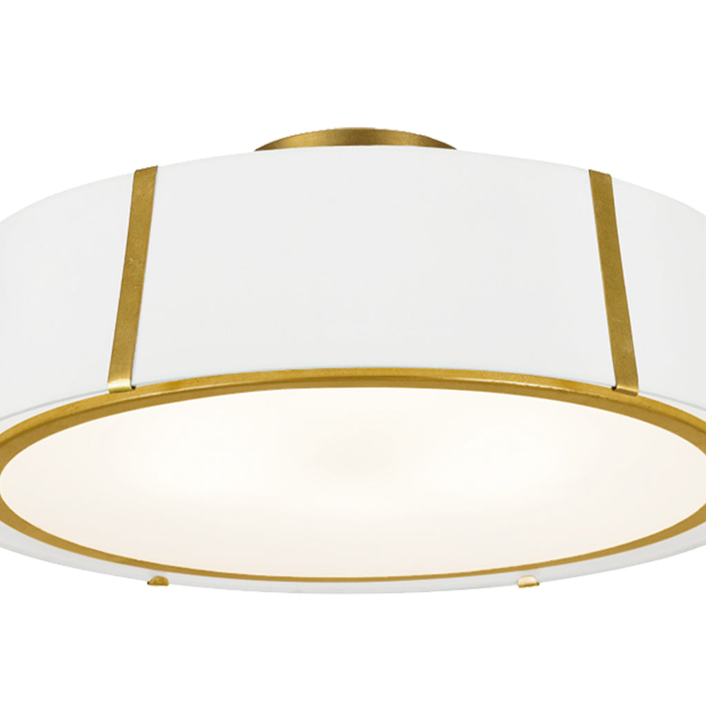 Fulton 6 Light Semi Flush