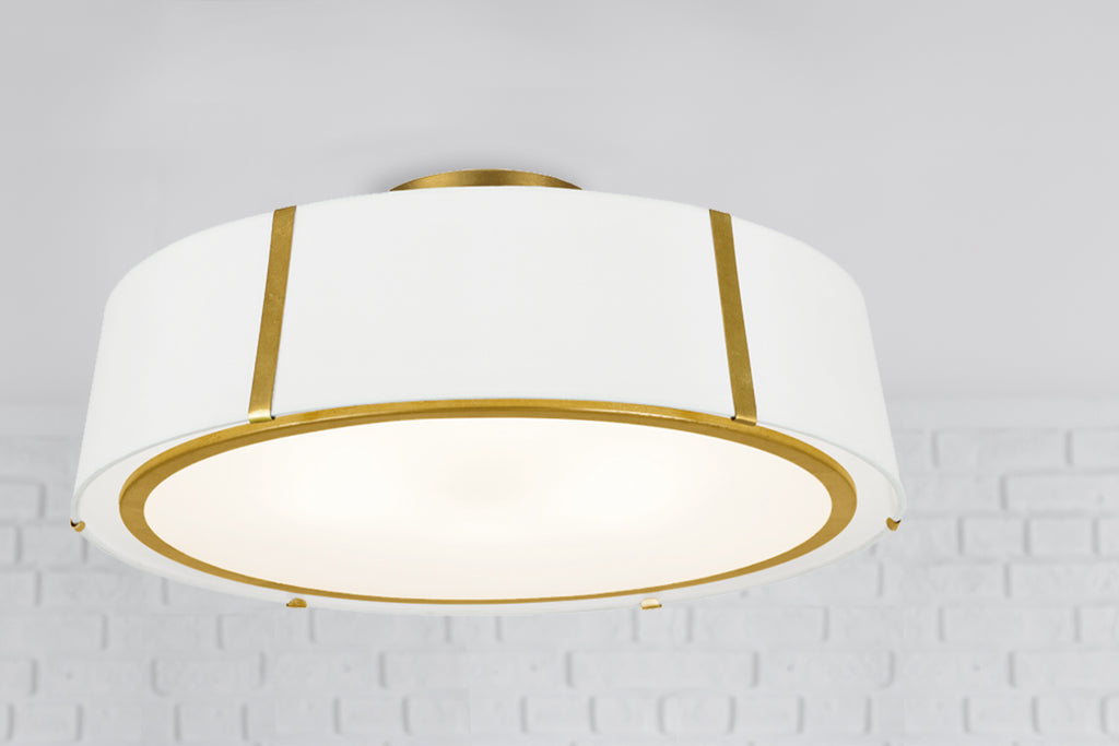 Fulton 6 Light Semi Flush