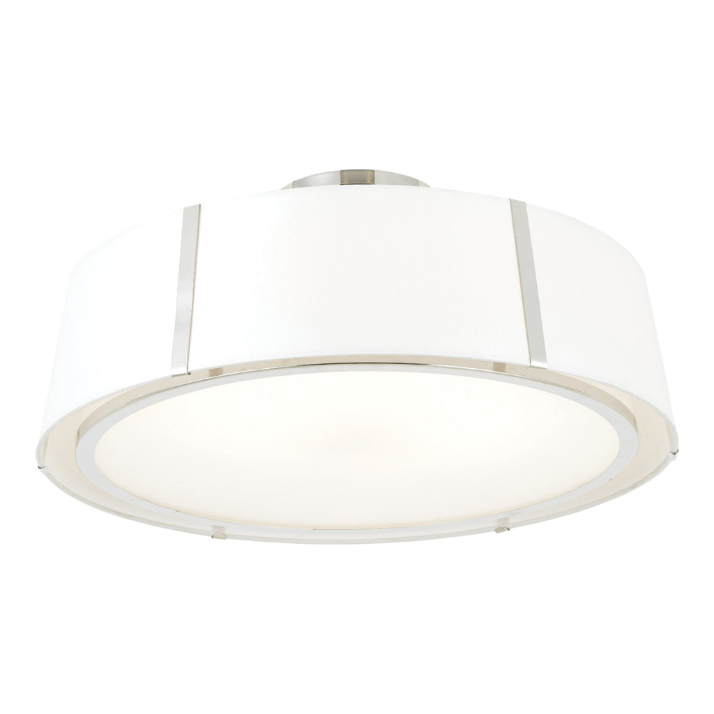 Fulton 6 Light Semi Flush