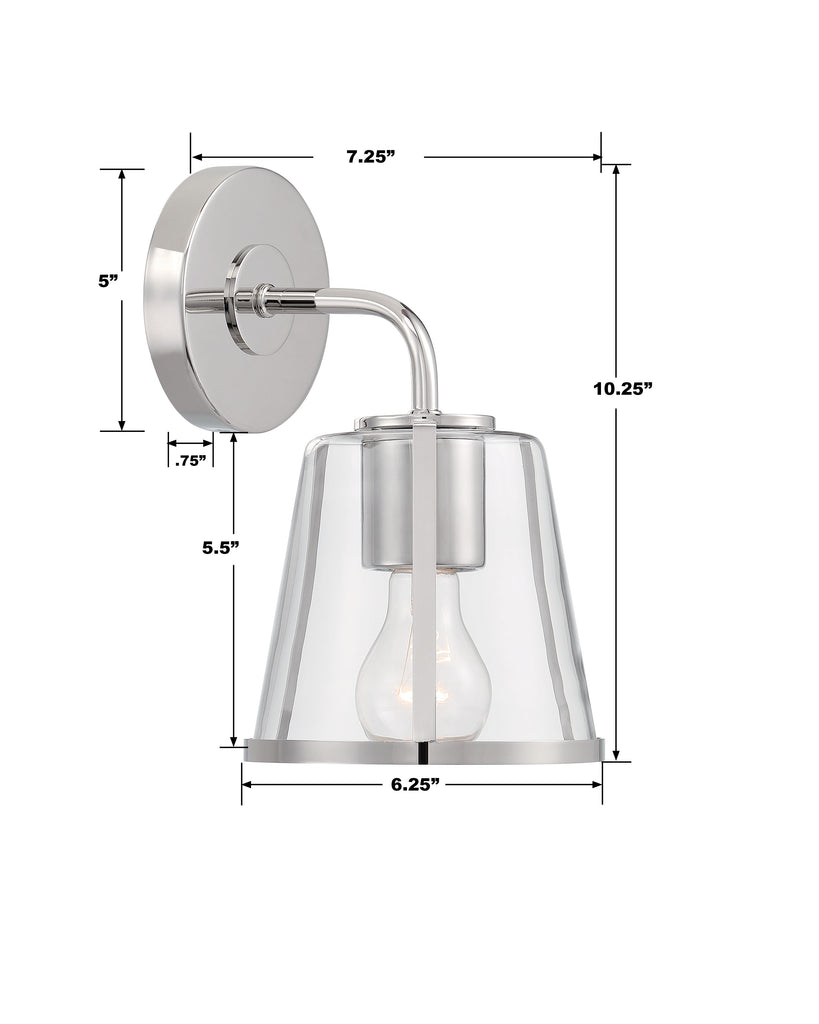 Fulton 1 Light Sconce