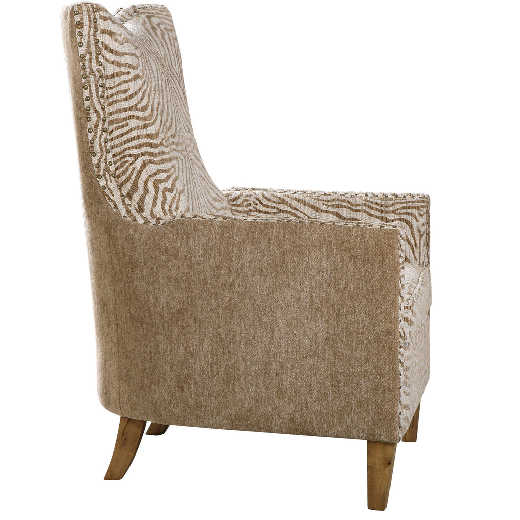 Kiango Animal Pattern Armchair