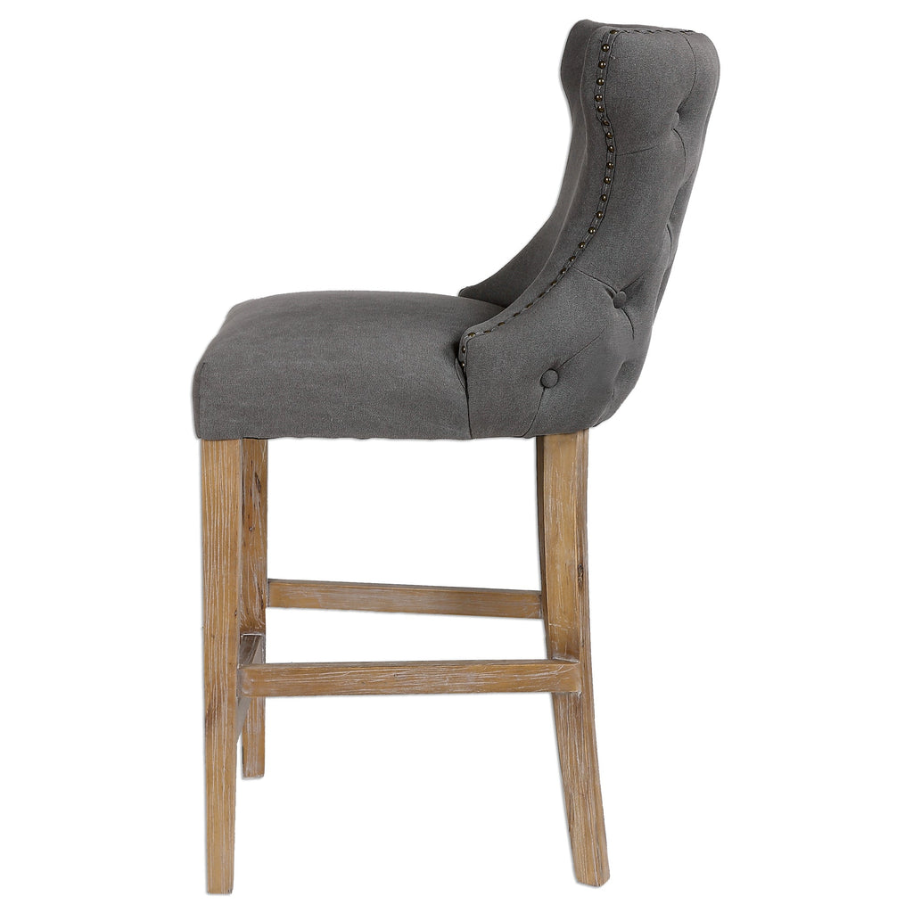 Gamlin Gray Counter Stool