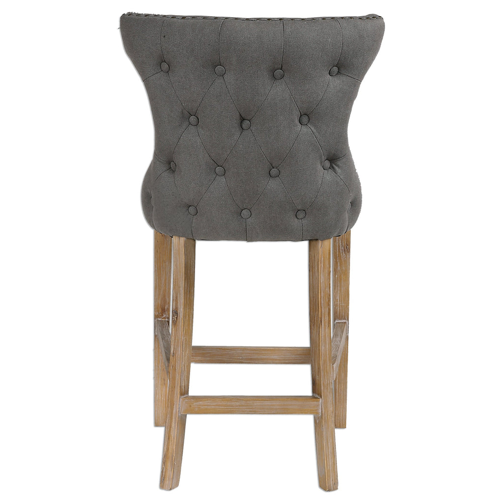 Gamlin Gray Counter Stool