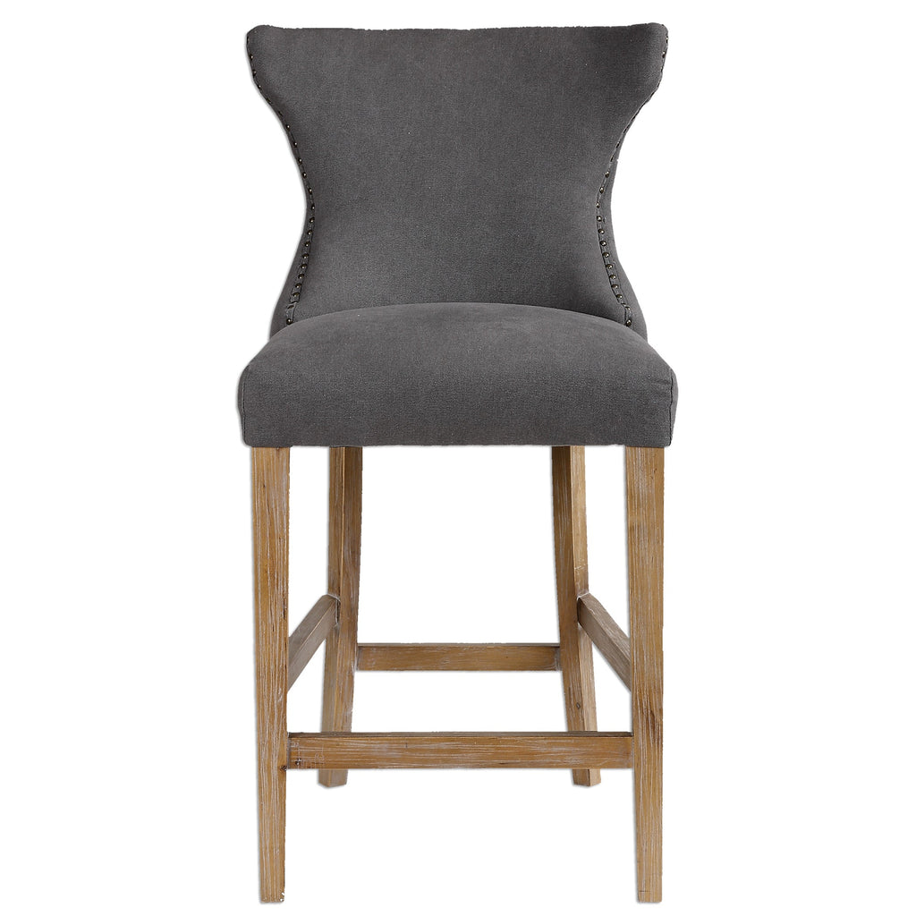 Gamlin Gray Counter Stool