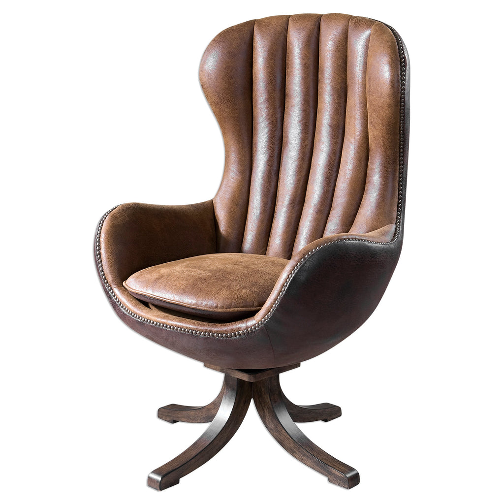 Garrett Mid-century Swivel Chair