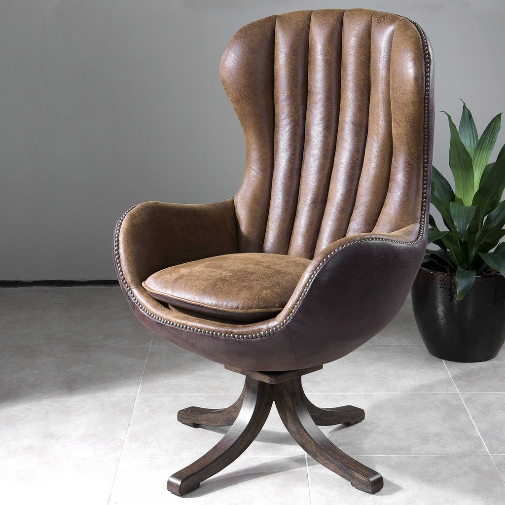 Garrett Mid-century Swivel Chair