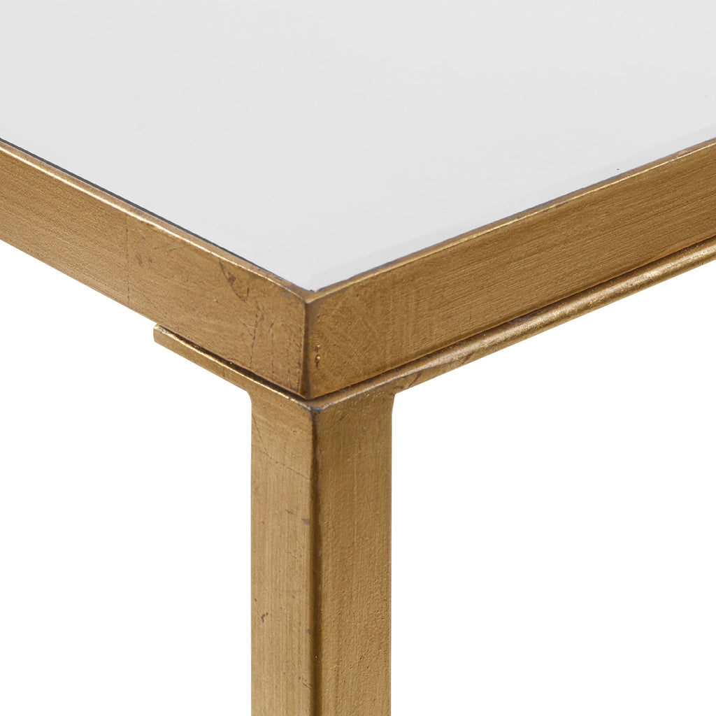 Hayley Gold Console Table