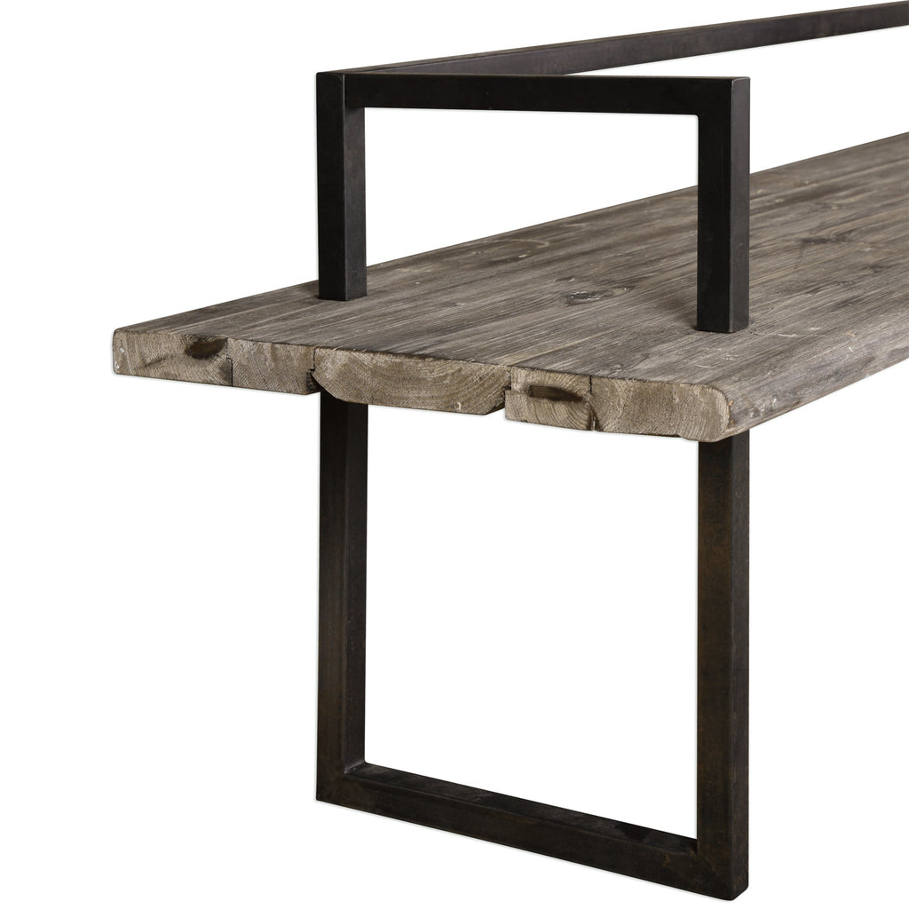 Herbert Reclaimed Wood Bench