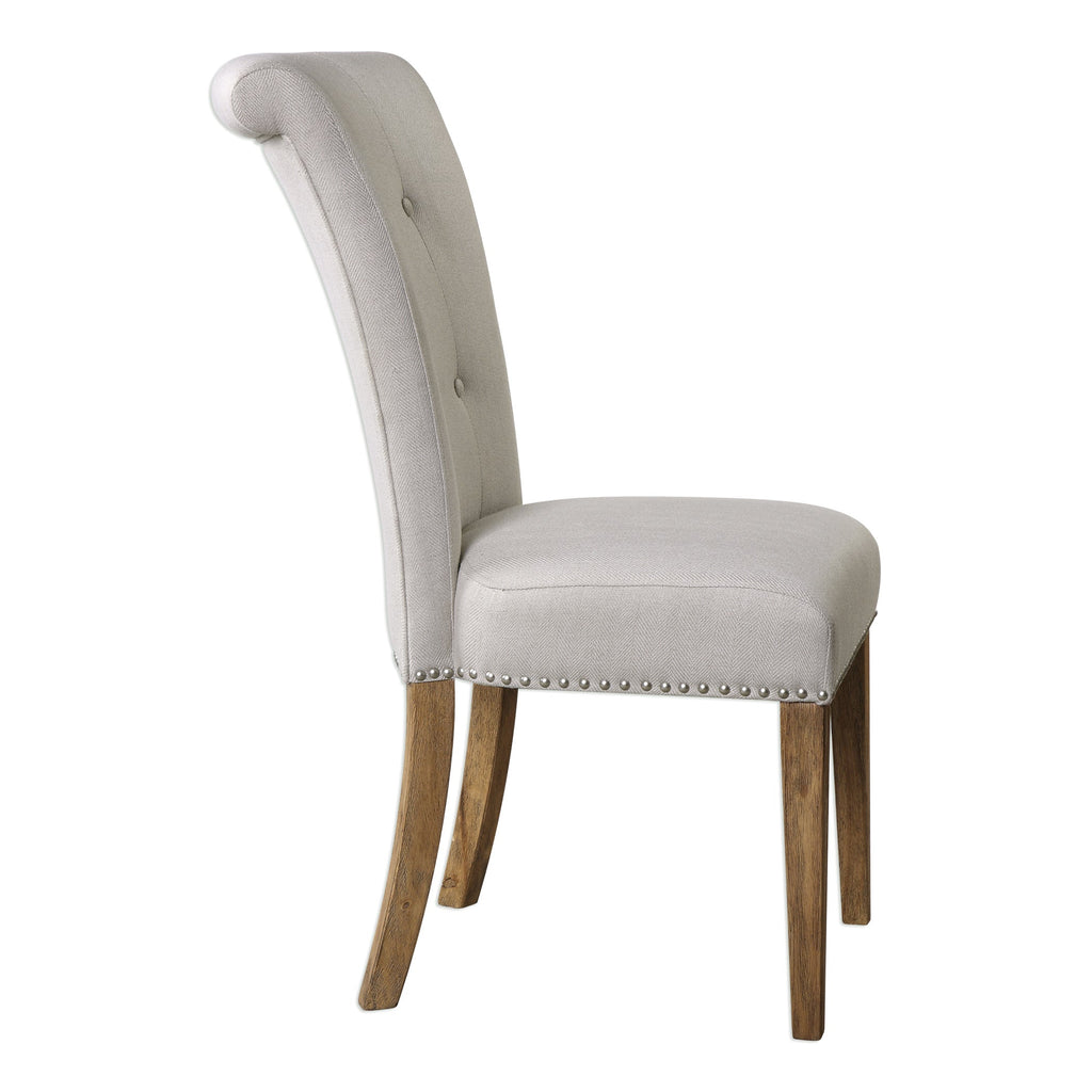 Lucasse Oatmeal Dining Chair