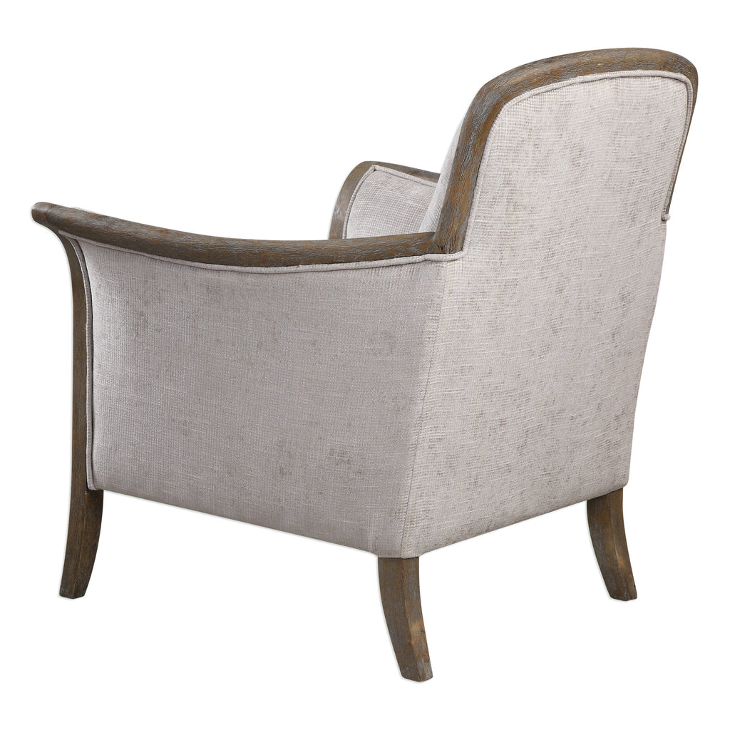 Brittoney Taupe Armchair