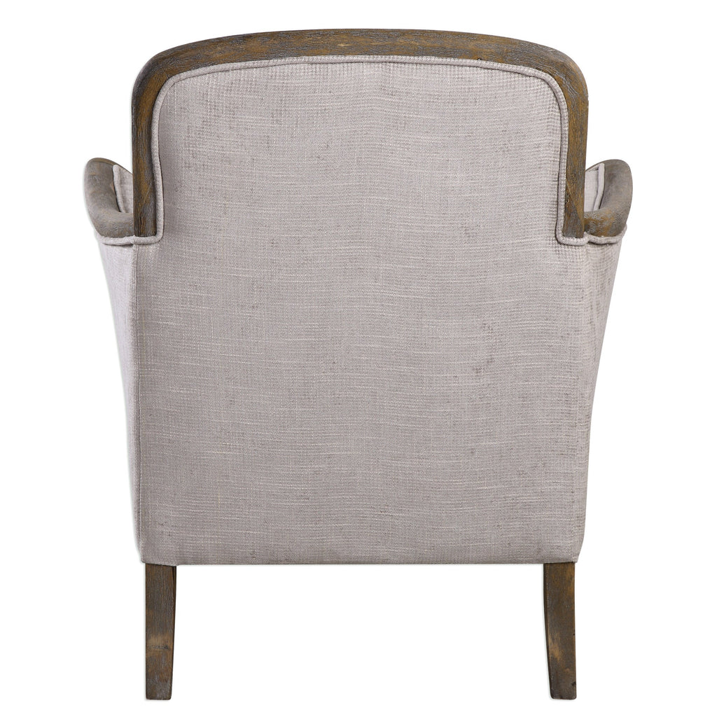 Brittoney Taupe Armchair