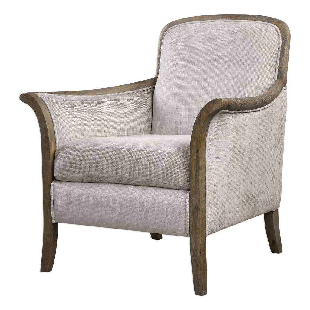 Brittoney Taupe Armchair