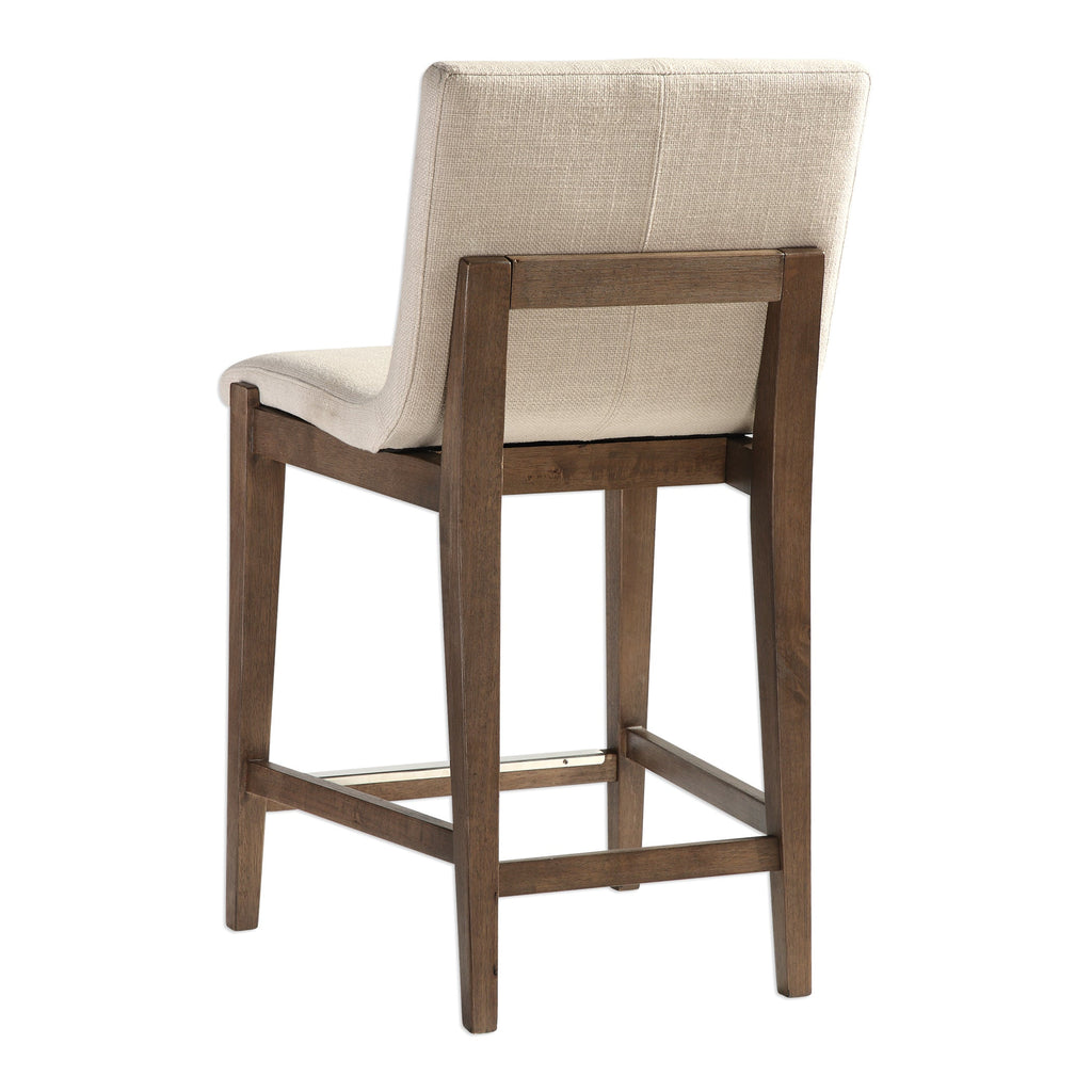 Klemens Linen Counter Stool