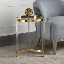 Kellen Glass Accent Table