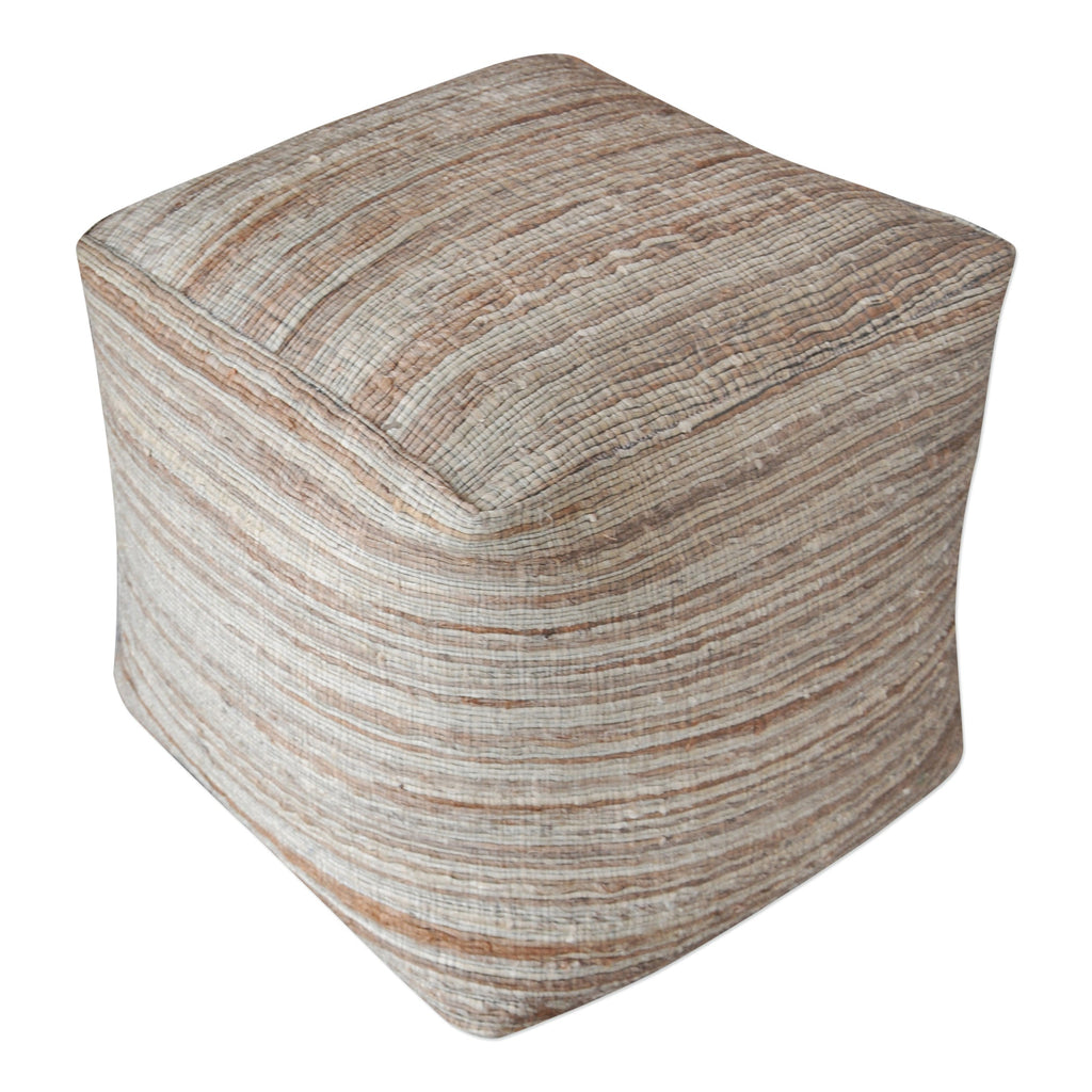 Shiro Beige Pouf