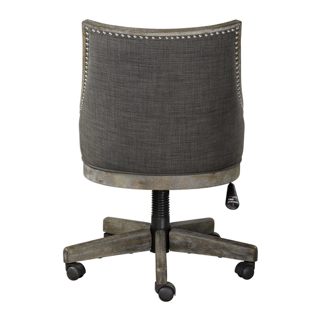 Aidrian Charcoal Desk Chair