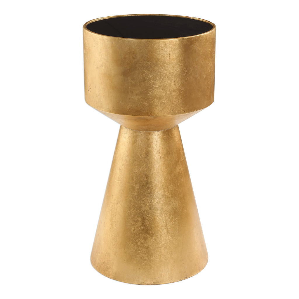 Veira Gold Accent Table