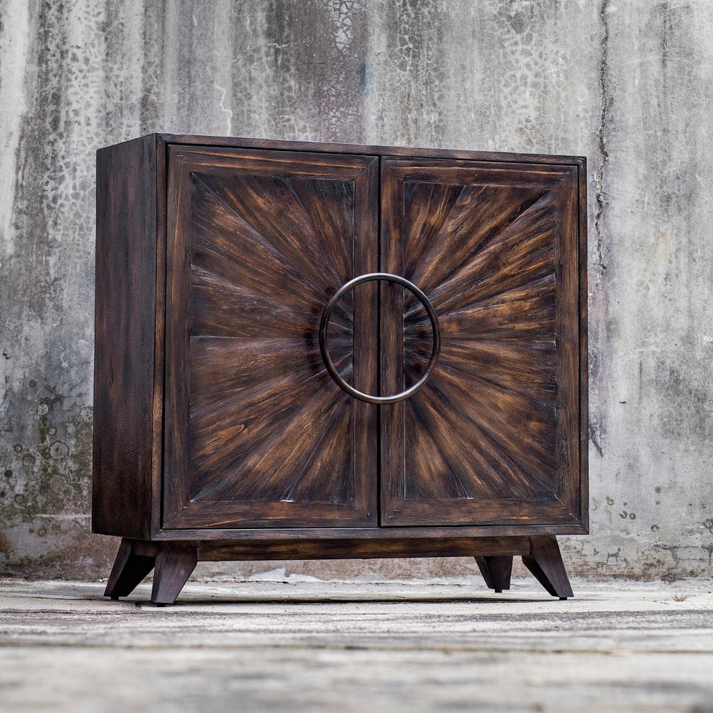 Kohana Black Console Cabinet