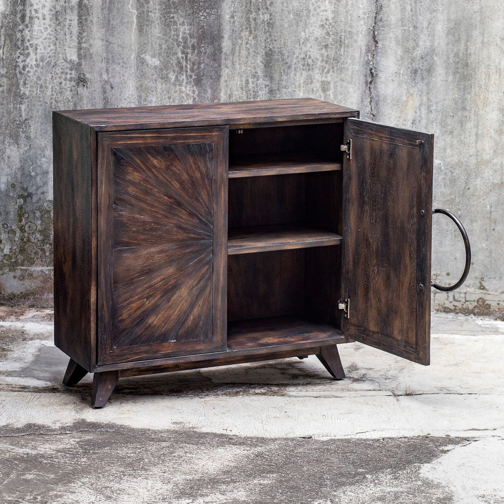 Kohana Black Console Cabinet