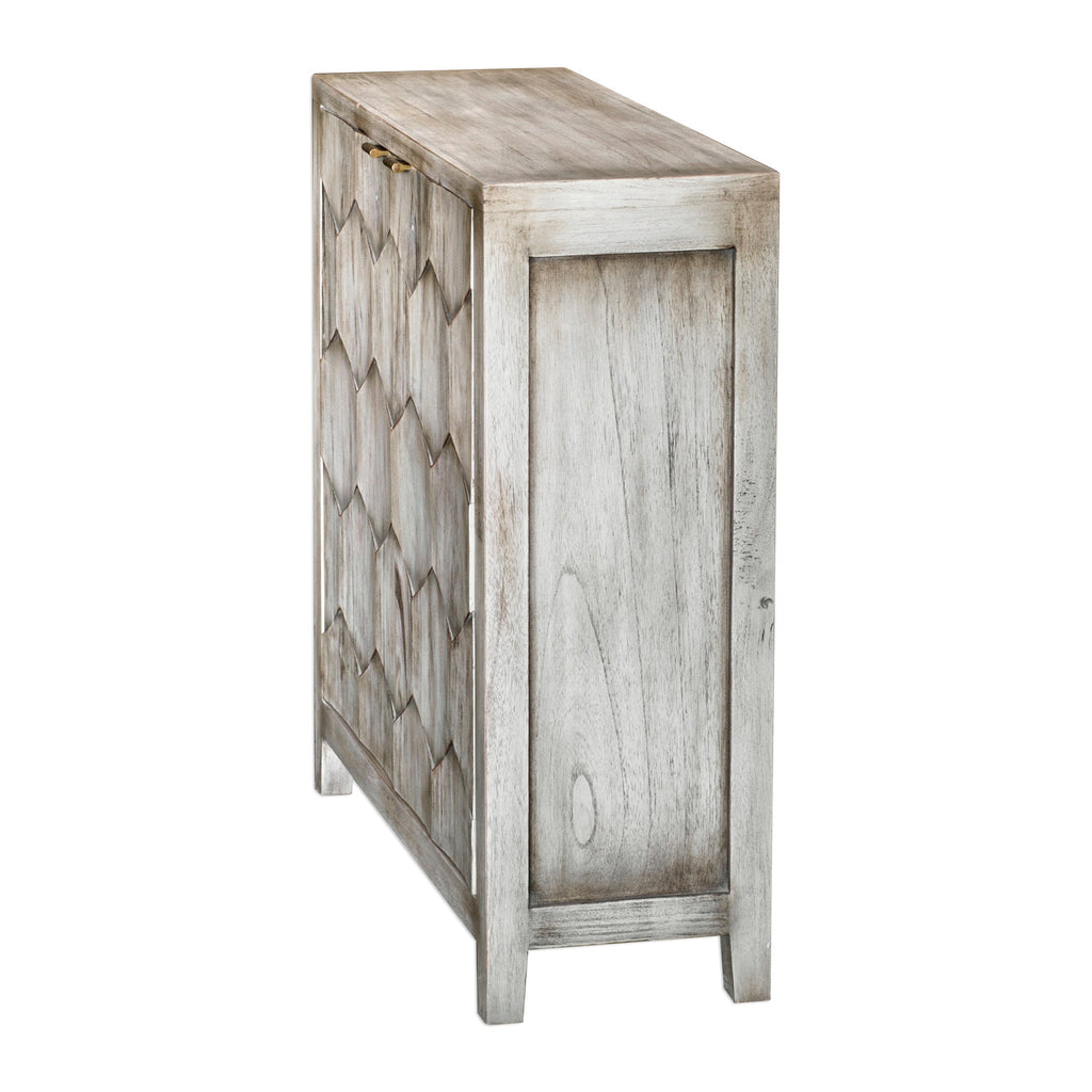 Catori Smoked Ivory Console Cabinet