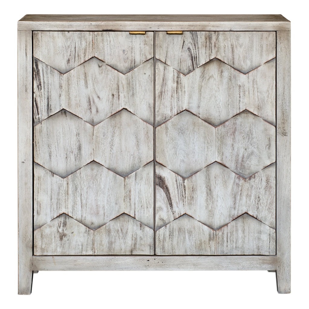 Catori Smoked Ivory Console Cabinet