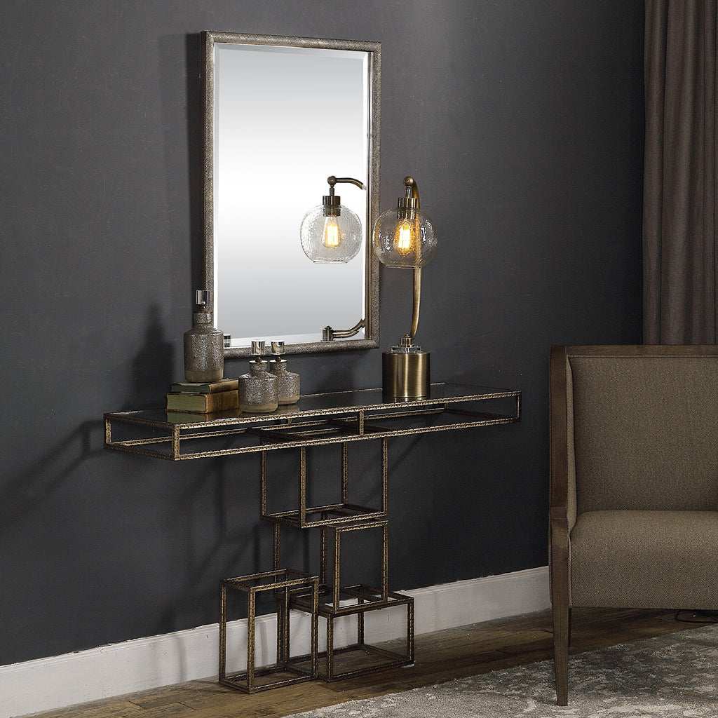 Ruslan Bronze Console Table