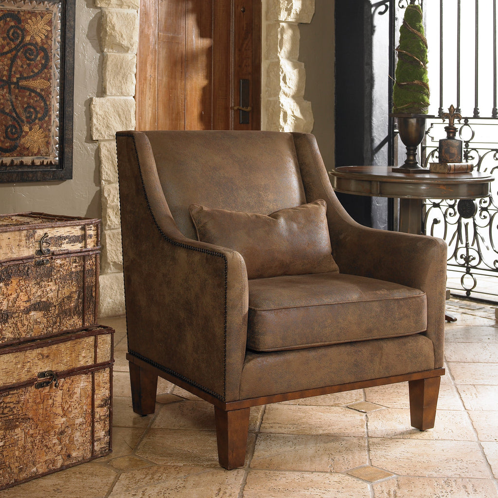 Clay Leather Armchair