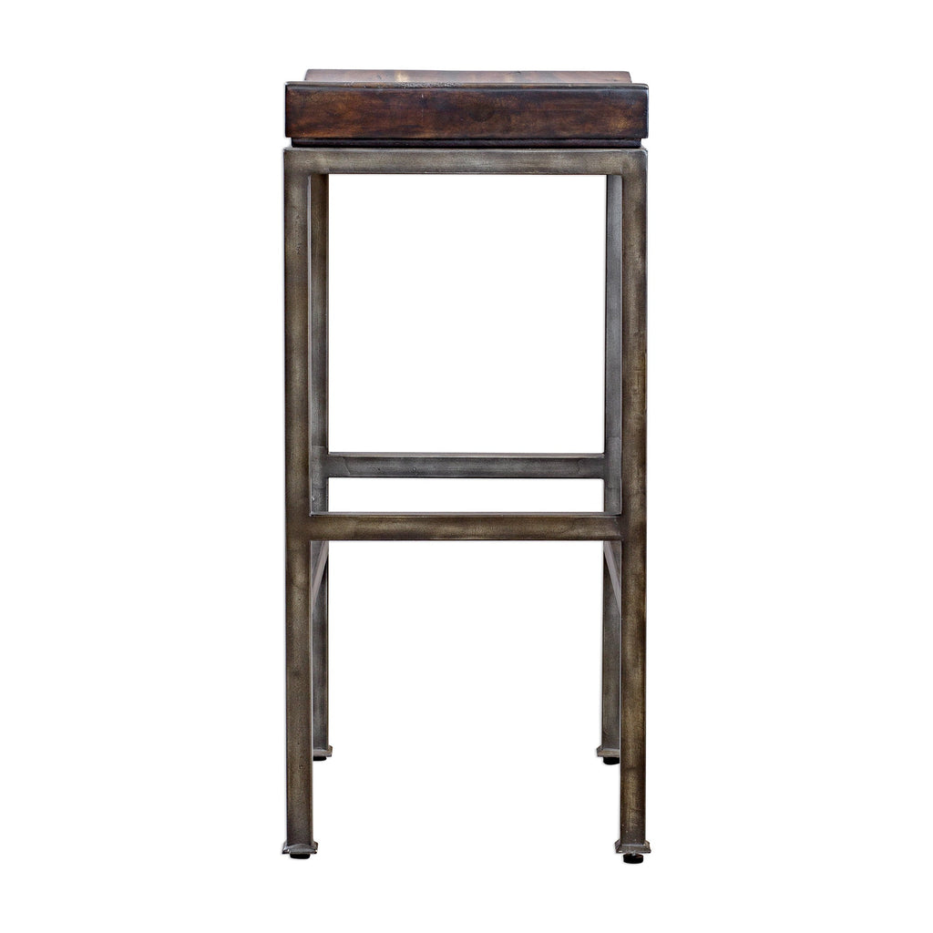 Beck Industrial Bar Stool