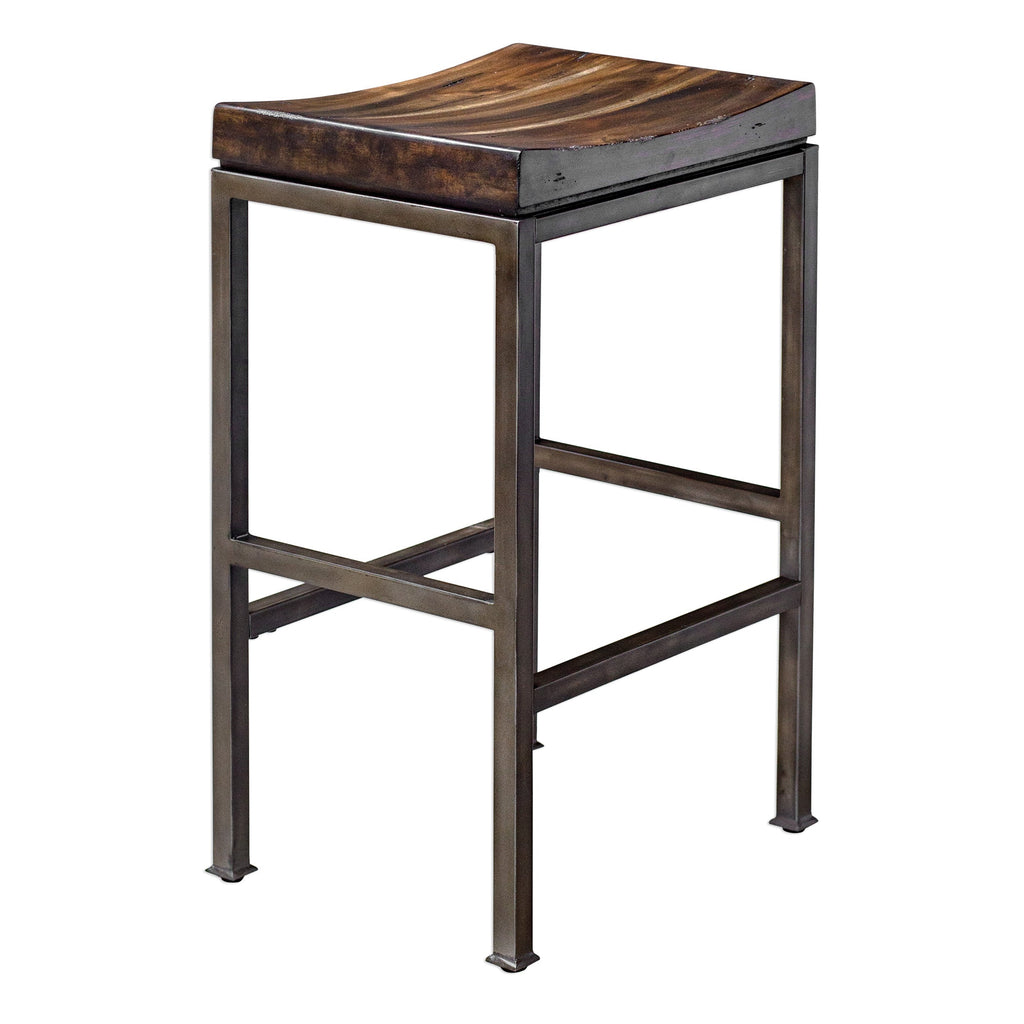 Beck Industrial Bar Stool