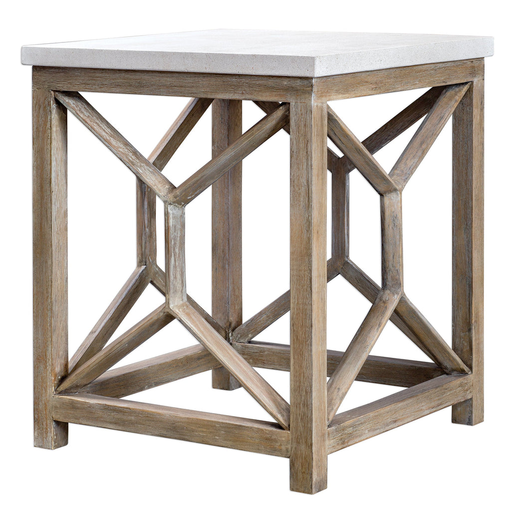 Catali Stone End Table