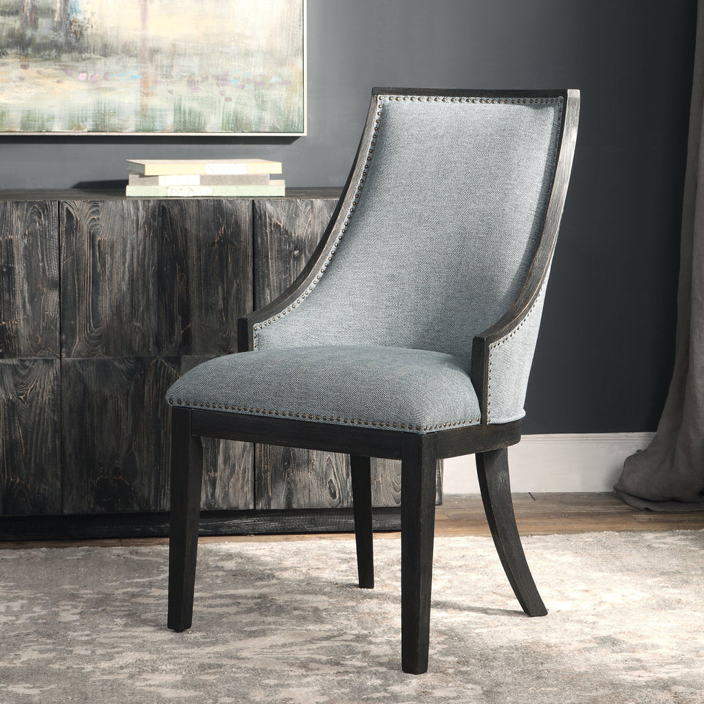 Janis Ebony Accent Chair