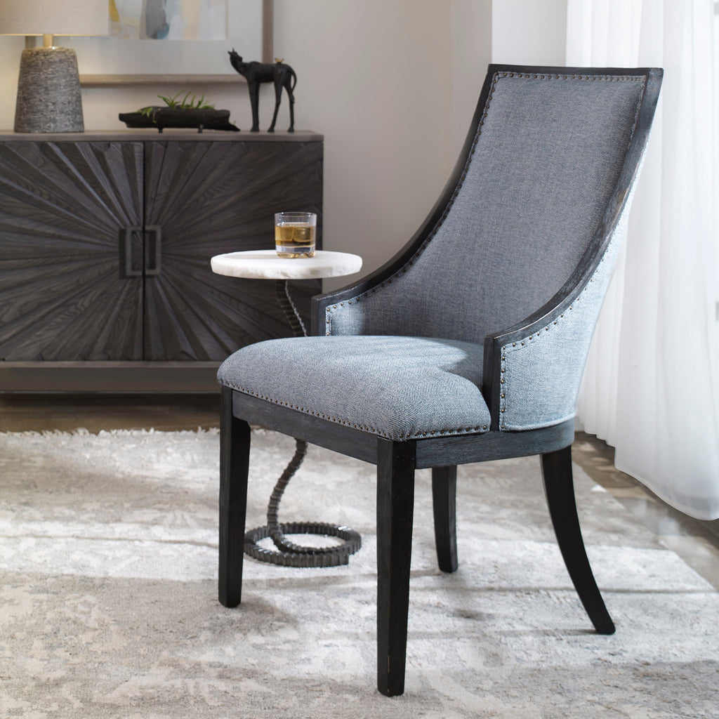 Janis Ebony Accent Chair