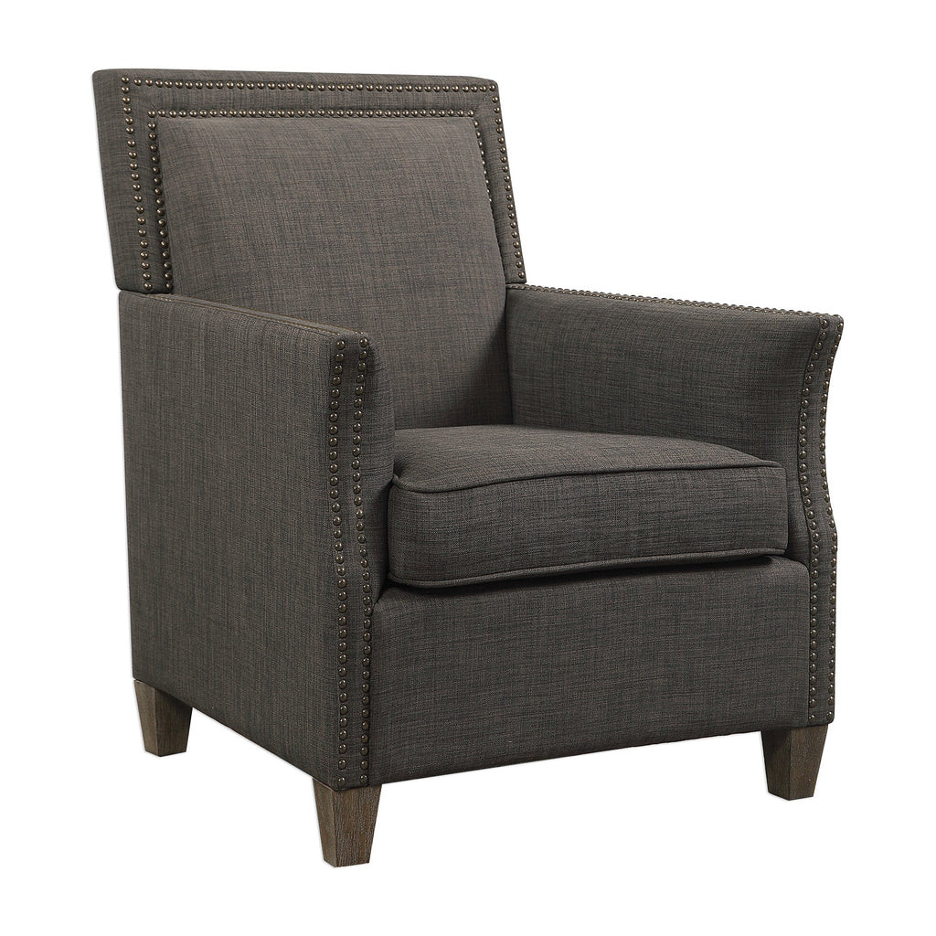 Darick Charcoal Armchair