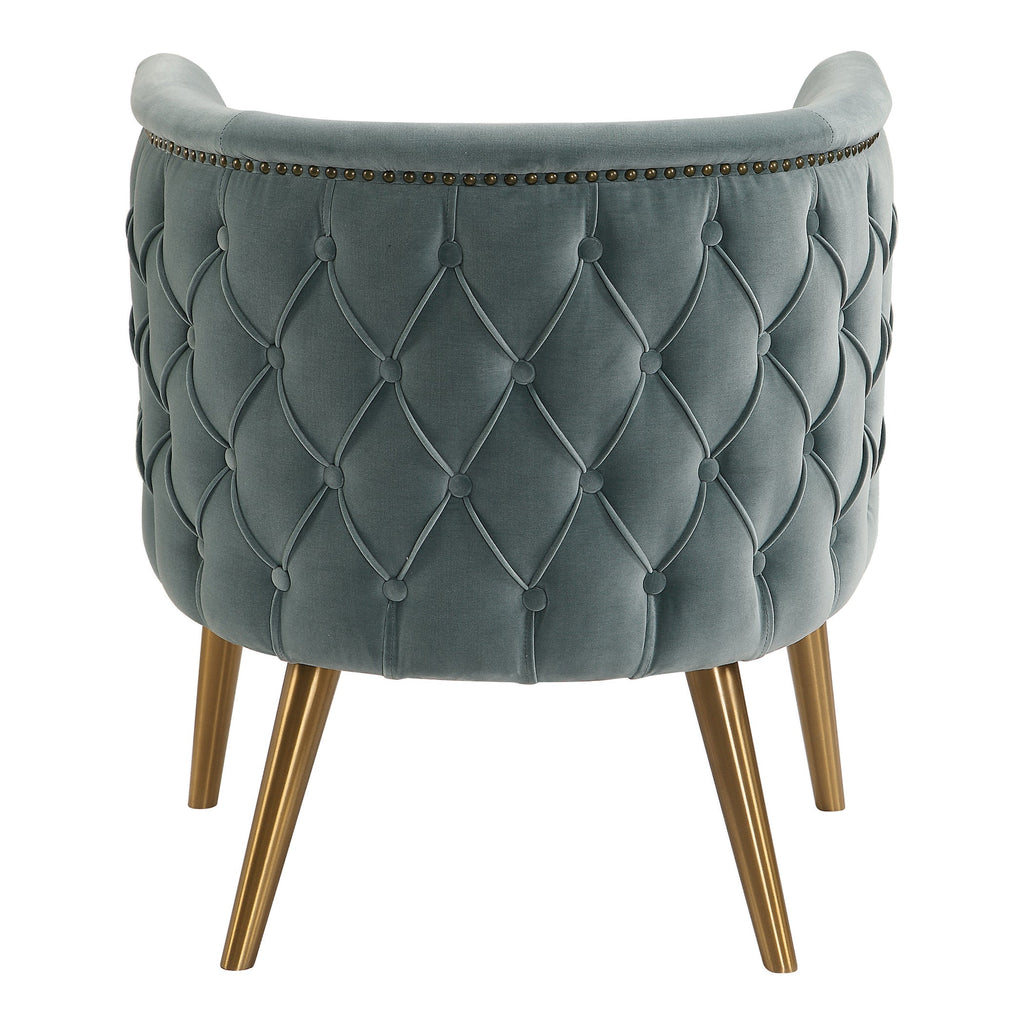 Haider Gray Accent Chair