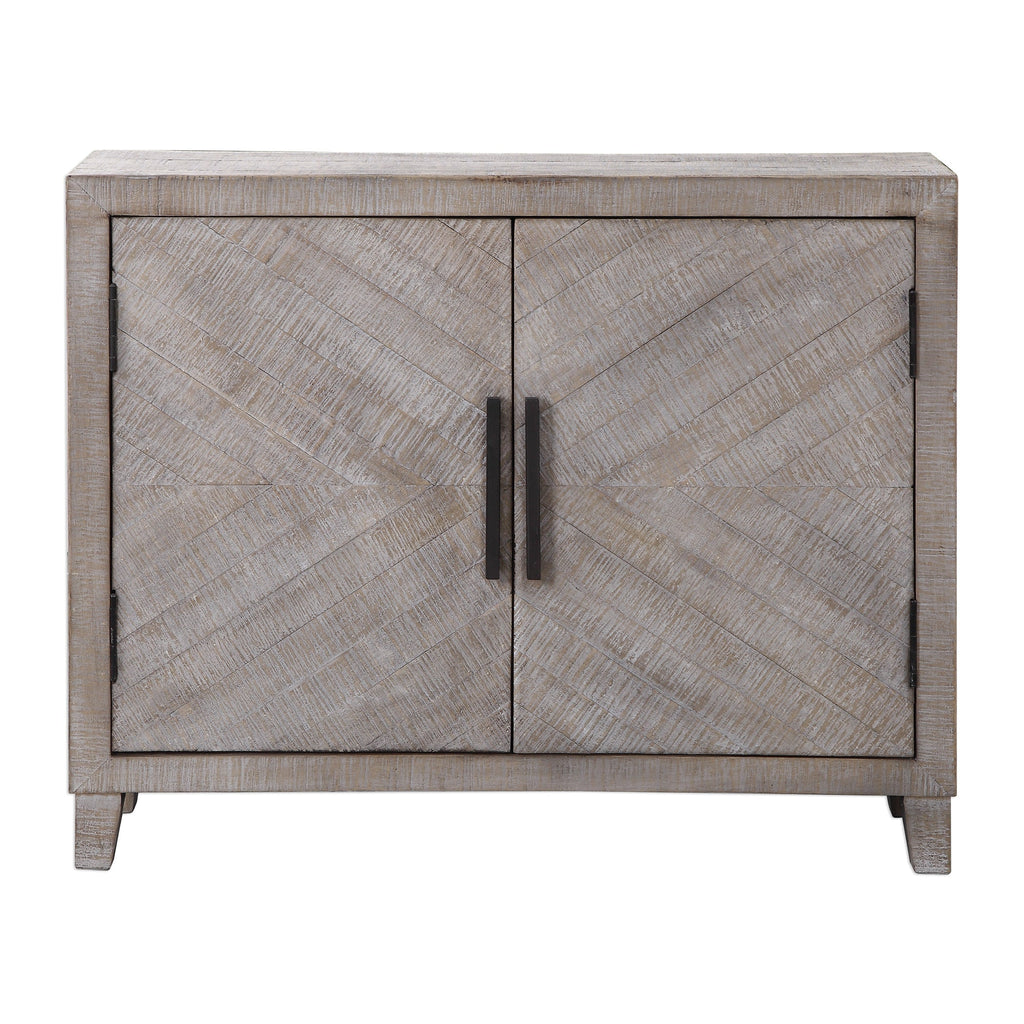 Adalind White Washed Accent Cabinet