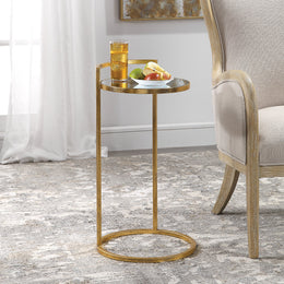 Cailin Gold Accent Table