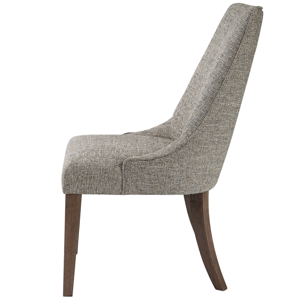 Daxton Earth Tone Armless Chair