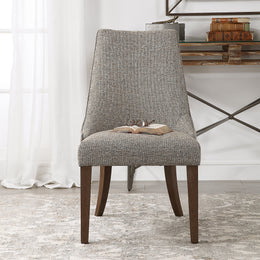 Daxton Earth Tone Armless Chair