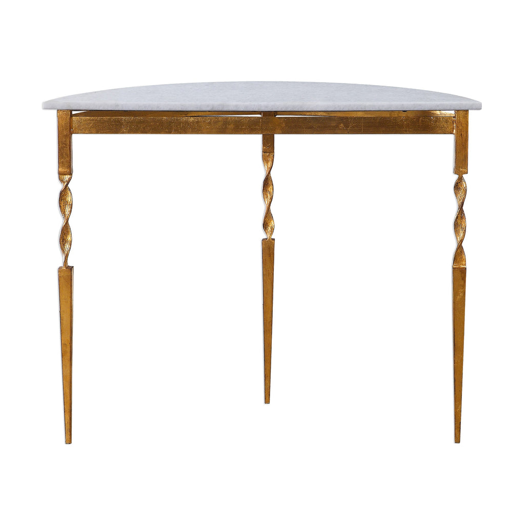 Imelda Demilune Console Table